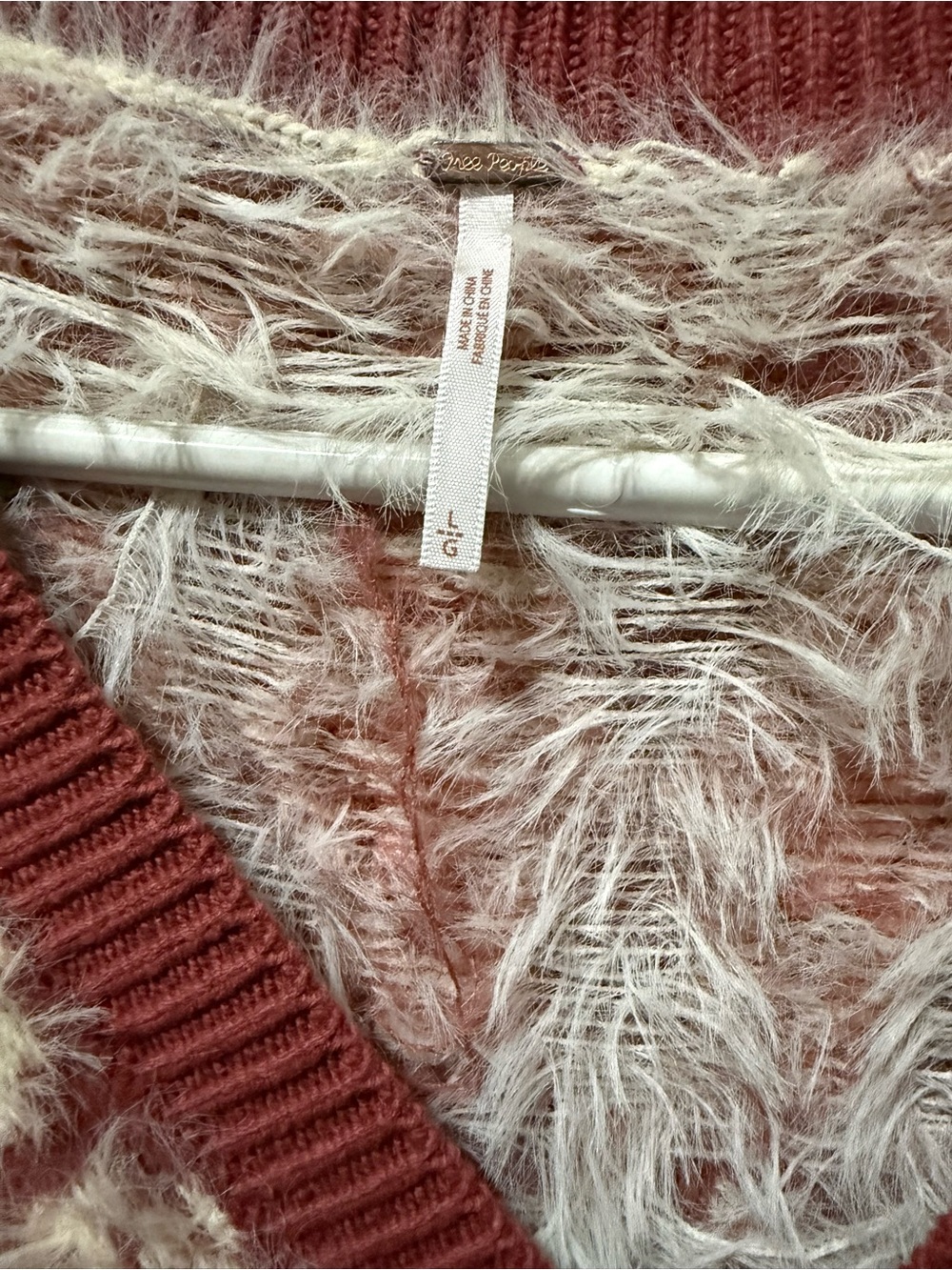 Free People Fuzzy Feelings Dress- Size Large - Picture 4 of 9